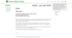 Desktop Screenshot of greenruby.org
